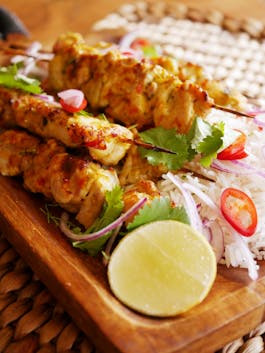 Lemongrass Chicken Kebabs P TENINA