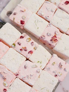 Marshmallows overhead thermomix