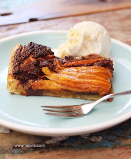 Mexican Caramelised Mango Chocolate Tart Fotor