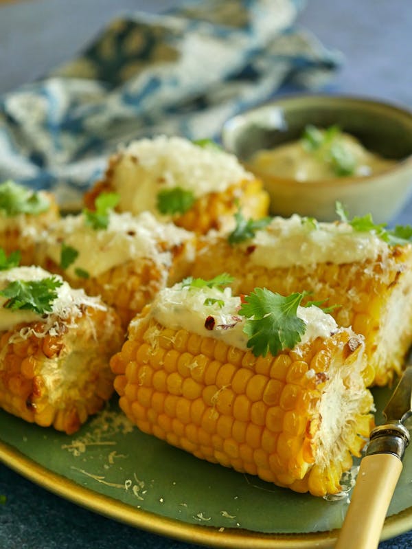 Mexican Corn on the Cob P Thermomix