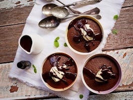 Minty Chocolate Fudge Puddings Ls Fotor