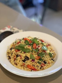 Moroccan Couscous with Stolen Mint