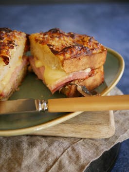 Mushroom Croque Monsieur P