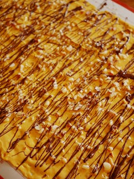 Nutty Honeycomb Bark with Chocolate P Thermomix