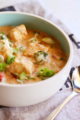 Paneer Spinach And Chickpea Korma