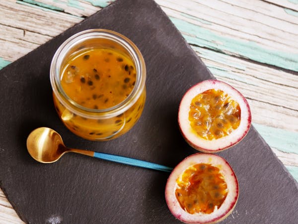 Passionfruit Coulis Fotor