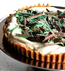 Peppermint Crisp Tart