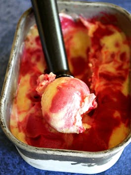 Pineapple Raspberry Sorbet PTENINA