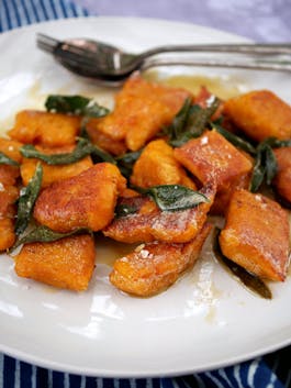 Pumpkin Gnocchi with Sage Brown Butter PTENINA