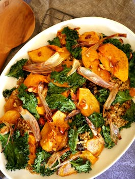 Pumpkin Kale Salad OH P Thermomix