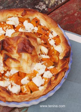 Pumpkin-Tart-with-Feta-and-Caramelised-Onions