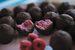 Raspberry Creme Truffles