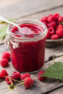 Raspberry Jam with Lemon