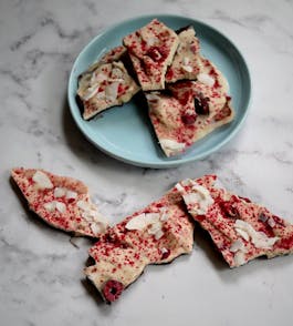 Raspberry Macadamia Almond Butter Bark1 Fotor