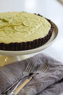 Raw Key Lime Pie