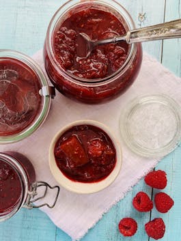 Rhubarb Raspberry Compote P