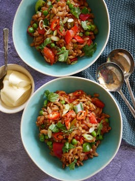 Risoni Vegetarian Jambalaya P