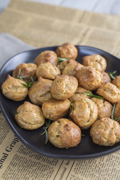 Rosemary And Swiss Cheese Gougeres