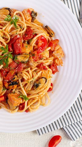 Seafood Pasta Marinara