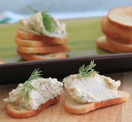 Smoked Salmon Dip with Chilli Oil