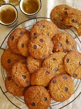 Sourdough Discard Choc Chip Cookies P