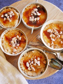 Spiced Rice Pudding Brulee P IP TENINA