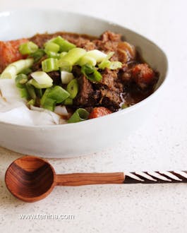 Spicy Ginger Beef Stew With Lemongrass Fotor