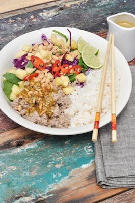 Spicy Pork Pineapple Salad