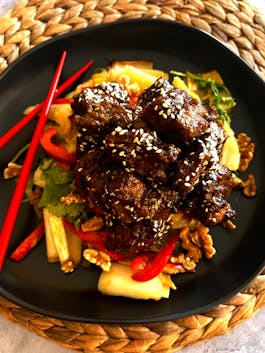 Spicy Sesame Beef OH