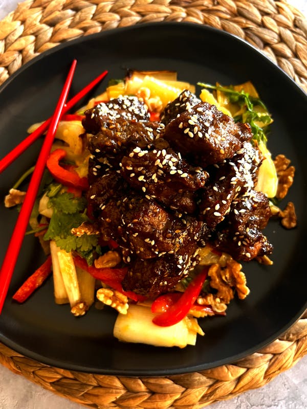 Spicy Sesame Beef OH