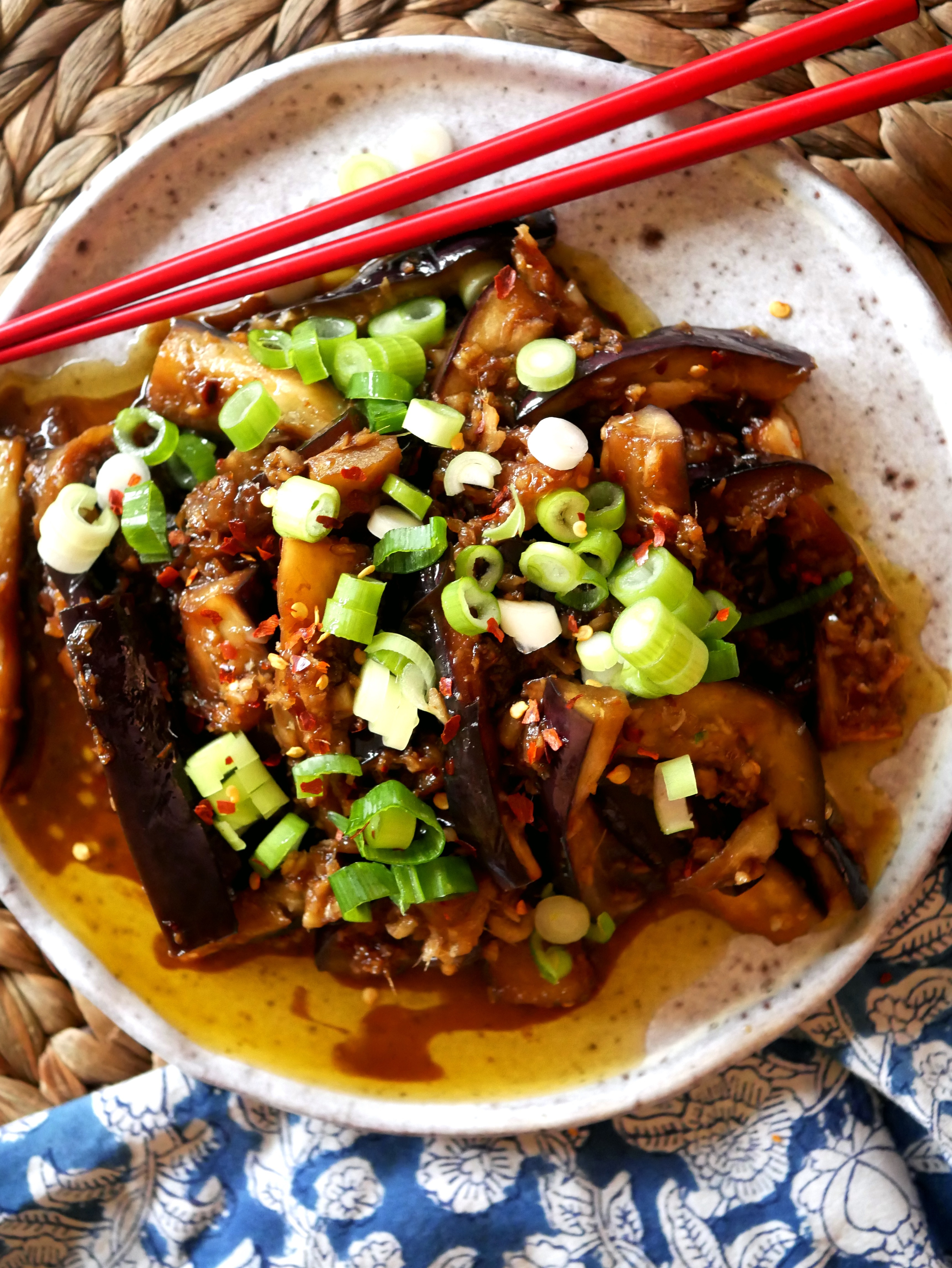 Thermomix Recipe: Chinese Spicy Garlic Eggplant | Tenina.com