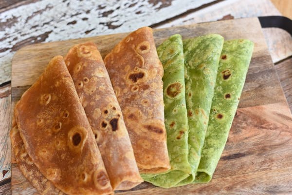 Spinach And Chilli Tortillas 1