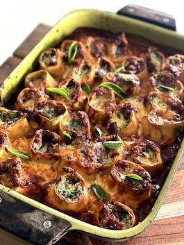 Spinach and Ricotta Rotolo P