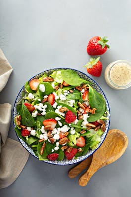 Spinach and Strawberry Salad