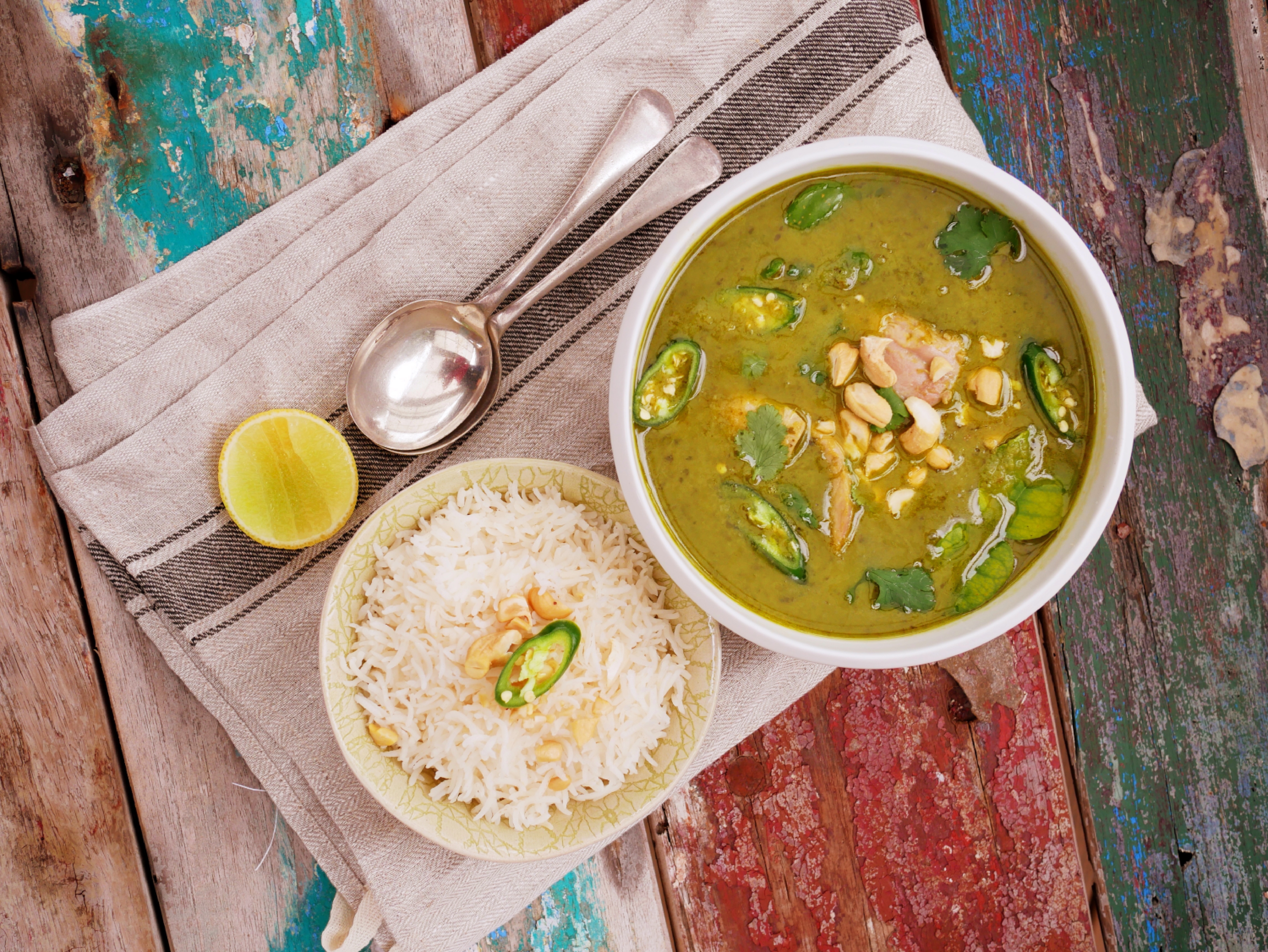 thai green chicken curry thermomix