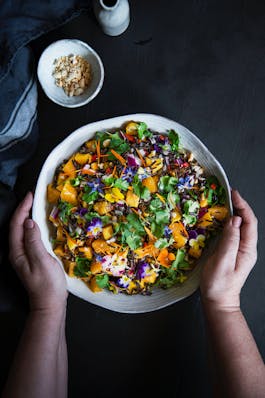 Thai Wild Rice Salad with Mango