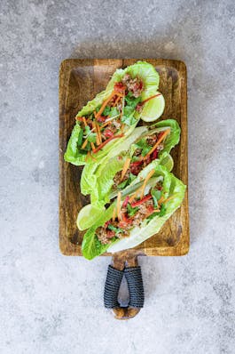 Thai pork Lettuce cups P