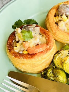 Thermomix Chicken Vol au Vent