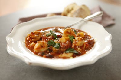 Minestrone Soup With Cheese Tortellini