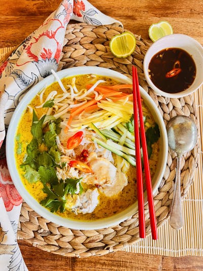 Vietnamese Fish and Noodle Soup