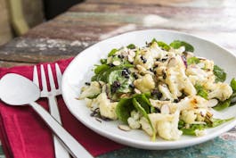 Warm Cauliflower Salad